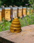 Vela pequeña de cera de abeja Skep