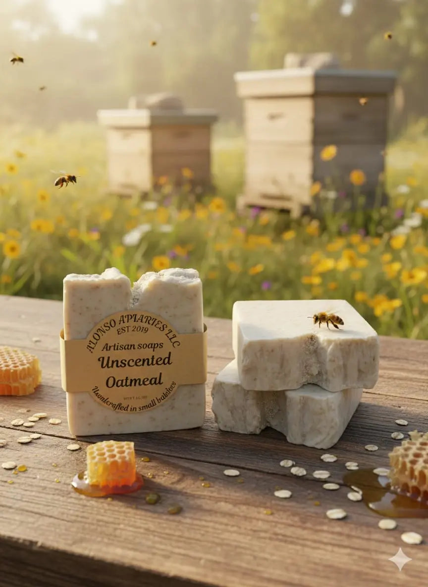 Unscented Oatmeal - Artisanal Soap